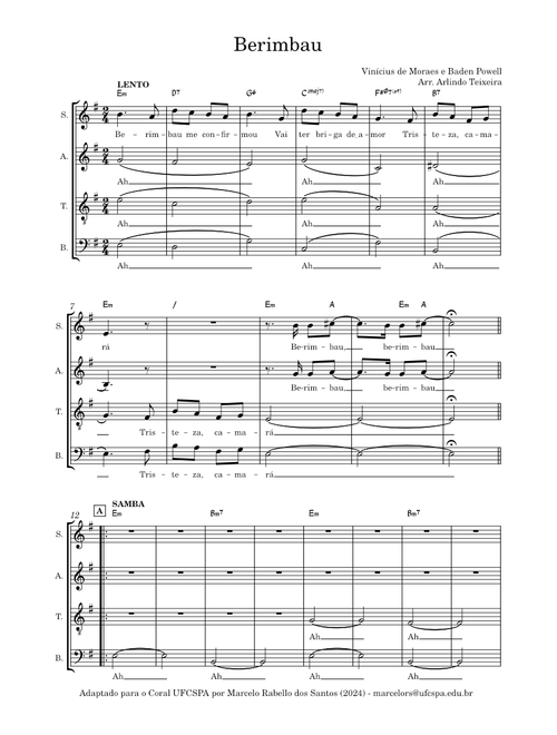 Berimbau (Vinícius de Moraes / Baden Powell)