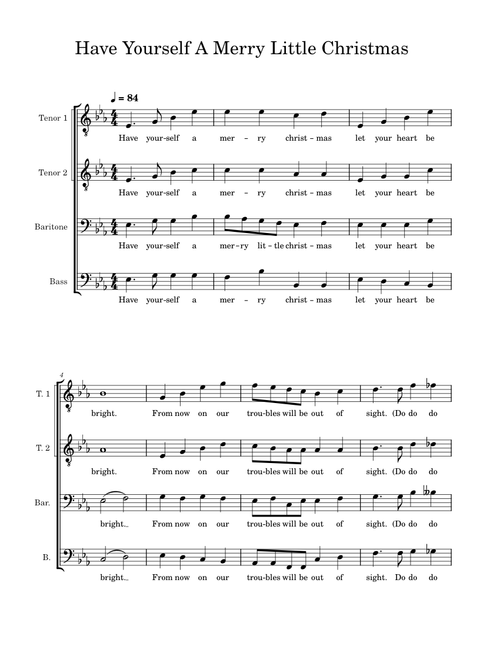 Have yourself a merry little christmas – Frank Sinatra Have yourself a merry little christmas