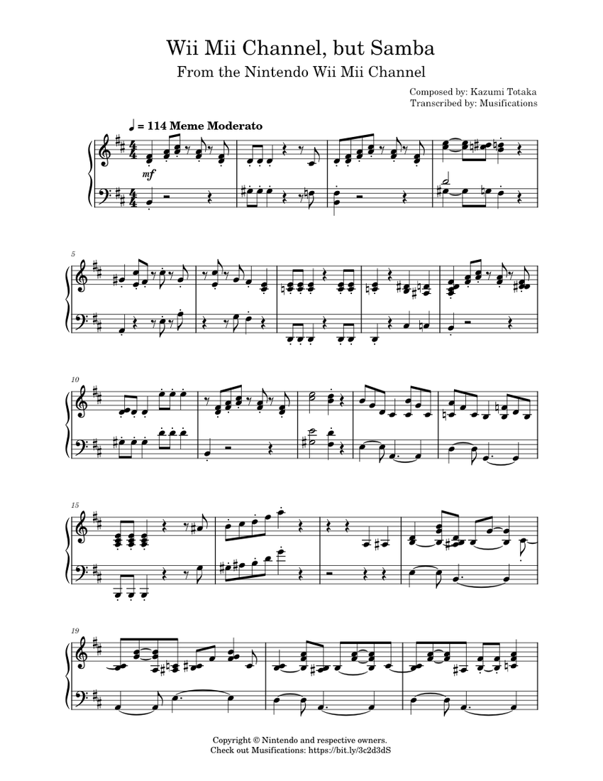 Mii_00ページ⑩ Mii Channel Demake by captkuso