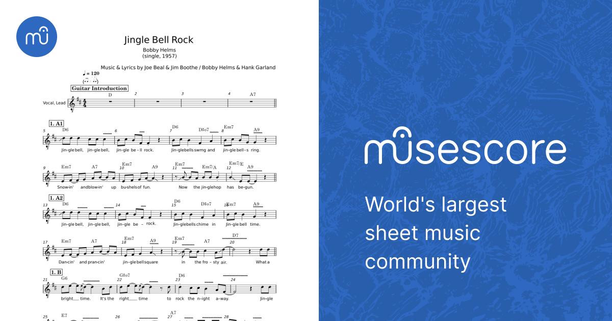 Jingle Bell Rock - Joe Beal Sheet Music with Chords for