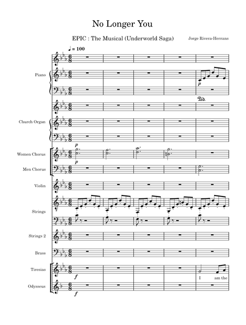 No Longer You – Jorge Rivera-Herrans (EPIC : The Musical)