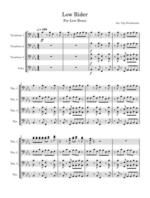 Low Rider for Low Brass