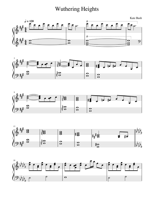 Wuthering heights – Kate Bush