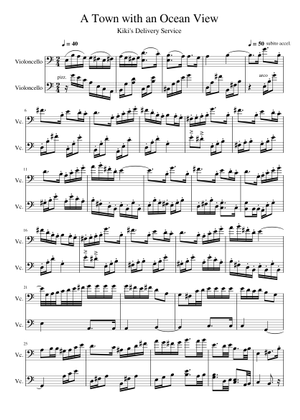 Flauto Ensemble Ghibli - Duetti E Quartetti Spartiti Musicali Libro Dal Giappone