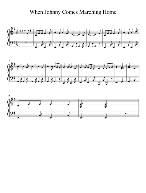 When Johnny Comes Marching Home