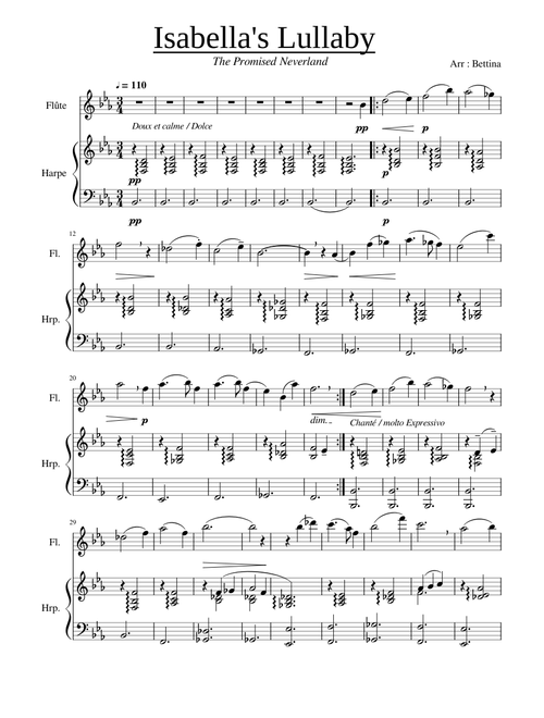 Isabella's Lullaby