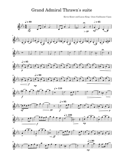 Star Wars: Grand Admiral - Thrawn Theme – Misc Soundtrack Grand Admiral Thrawn suite for French Horn