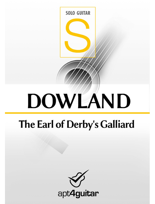 The Earl of Derby's Galliard (Arr. Roberto García) - John Dowland (Solo Guitar)