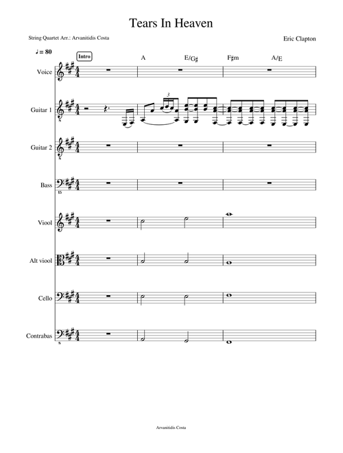 Tears in heaven-Eric Clapton