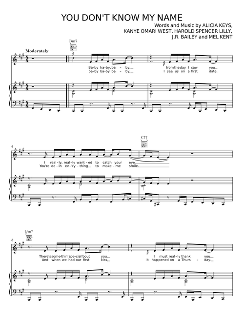You Don't Know My Name - Alicia Keys