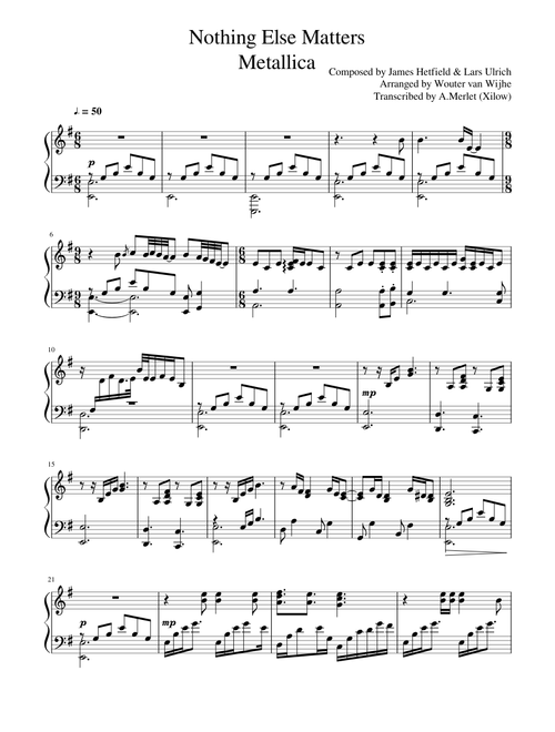 Nothing Else Matters - Metallica