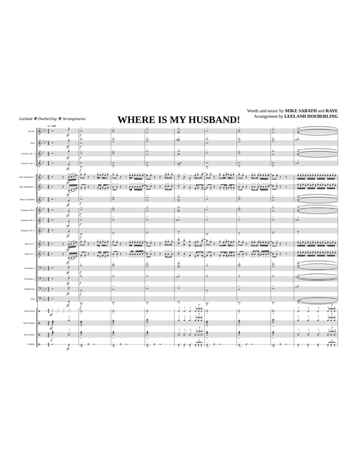 WHERE IS MY HUSBAND! – RAYE (Marching Band)