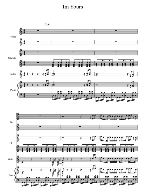 Im Yours By Jason Mraz