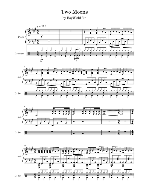 Two Moons – BoyWithUke Two Moons - BoyWithUke