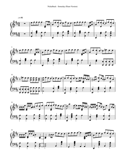 Someday, Someday (Arr. JohnHenry) - Rai Thistelthwayte (Piano Solo)