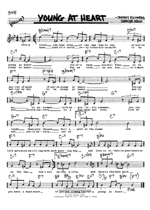 Young at Heart (Lead sheet with lyrics ) Sheet Music with