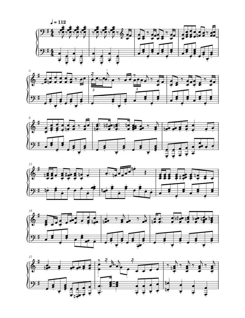 Beer Barrel Polka Jaromir Vejvoda Arranged by Piotr Barcz (rough