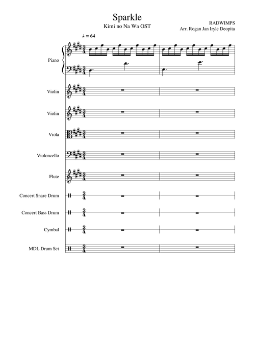 Sparkle - Kimi no Na Wa (WIP)
