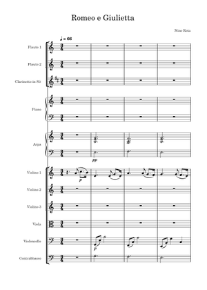 吹奏楽楽譜 ROMEO AND JULIET Romeo and Juliet Sheet Music for Guitar (Solo) | MuseScore.com