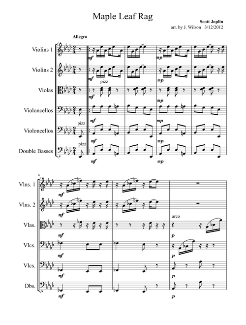 Maple Leaf Rag