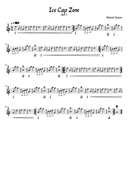 Ice Cap Zone - Act 1 (From Sonic the Hedgehog 3)