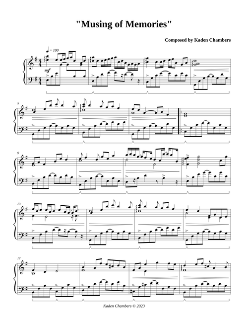 Musing of Memories – Kadubs