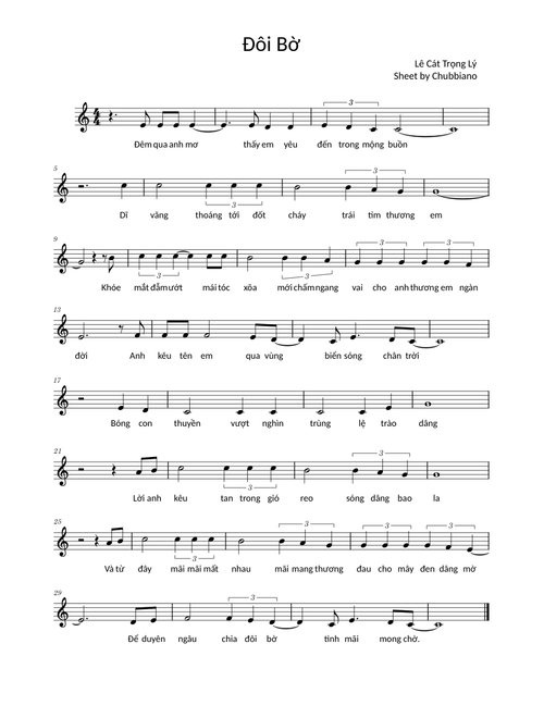 Đôi Bờ - Lê Cát Trọng Lý