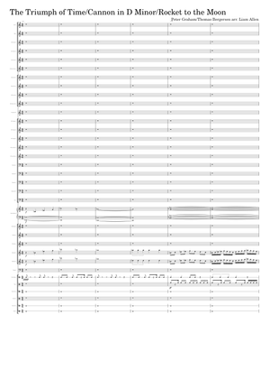 The Triumph Of Time (Brass Score Only) Sheet Music for Tuba