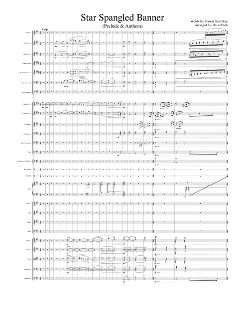 Star Spangled Banner (Prelude and Anthem for Orchestra and Choir)