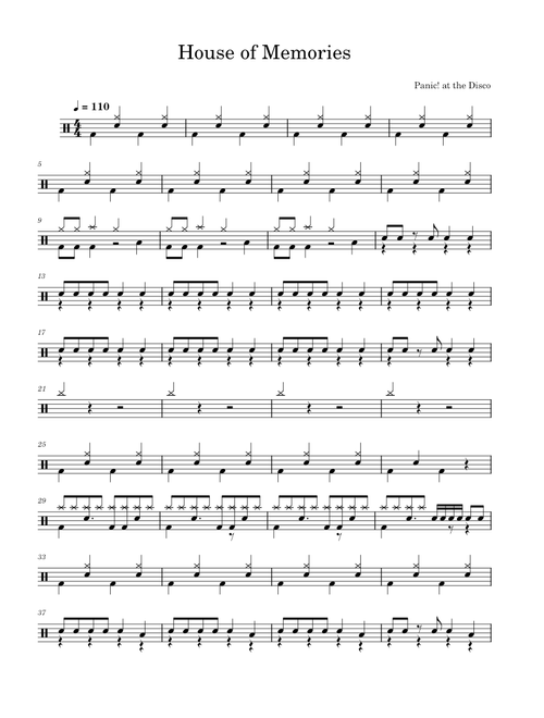 House of Memories (Beginner/Intermediate)