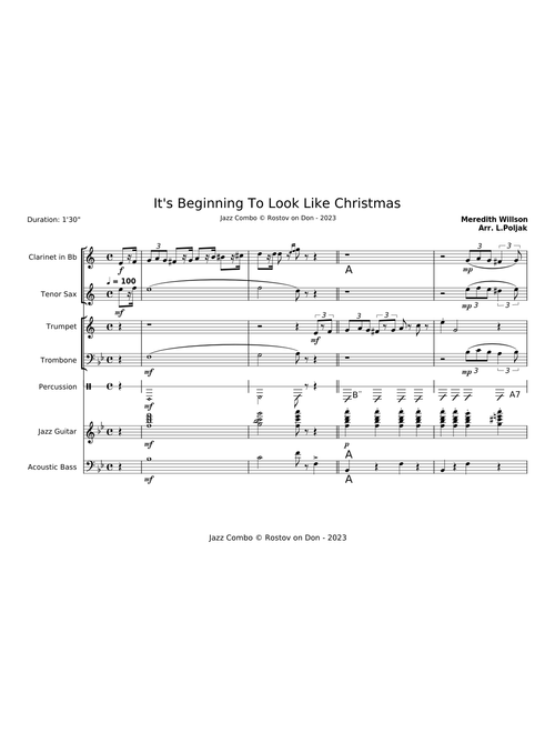 It's Beginning To Look Like Christmas -