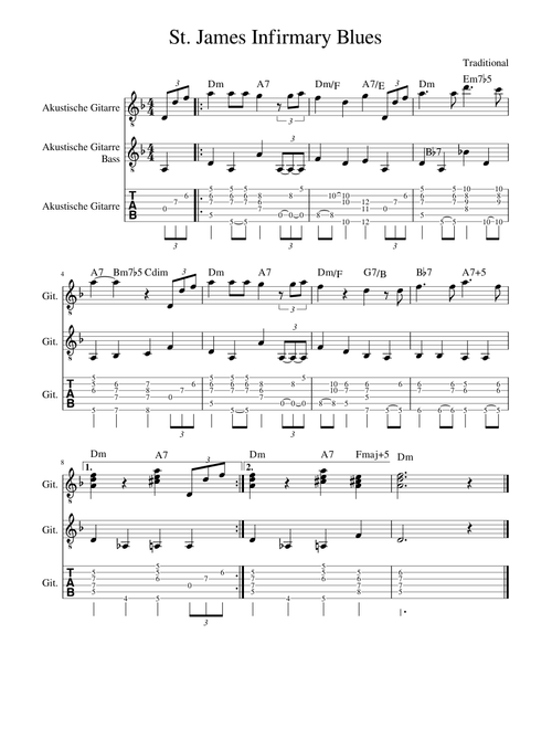 St. James Infirmary Blues 2