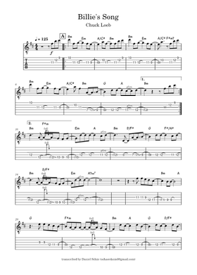 Free Chuck Loeb sheet music | Download PDF or print on MuseScore.com