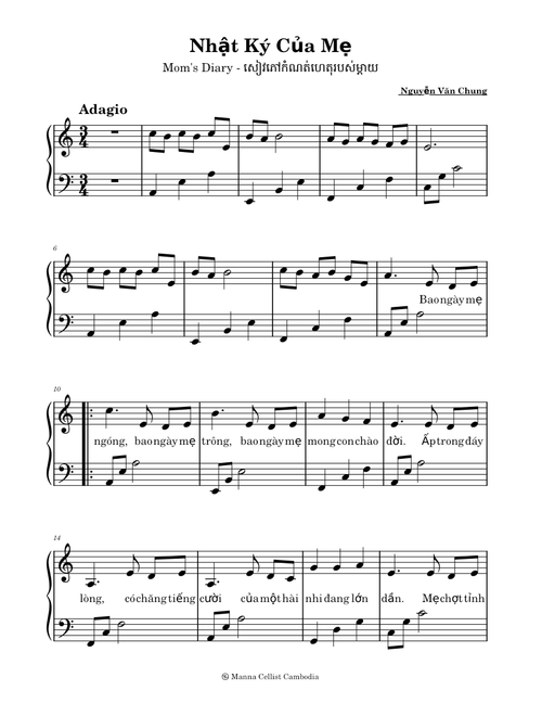 Nhat Ky Cua Me – Misc tunes