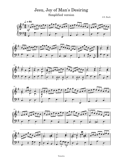 Jesu, Joy of Man's Desiring – Johann Sebastian Bach