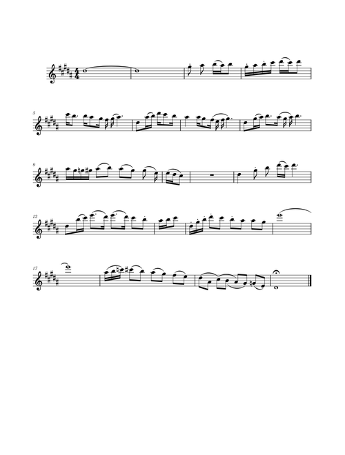 Saxophone – Misc Saxophone –  hotel california begining solo live trumpet