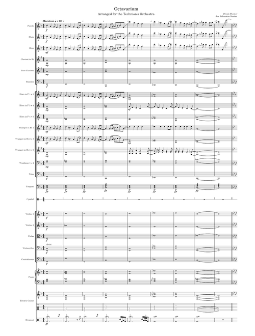 Octavarium – Dream Theater - Orchestral Cover
