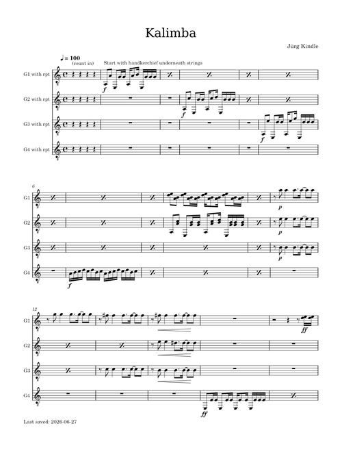 Kalimba – Jürg Kindle