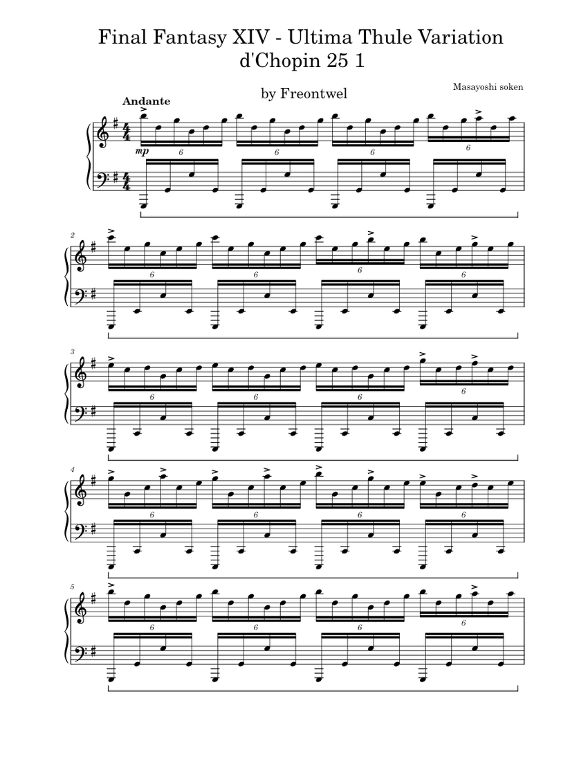ドン・パスクアーレ CANTO E PIANOFORTE Arcade - Piano Solo - Digital Sheet Music | Sheet Music Plus