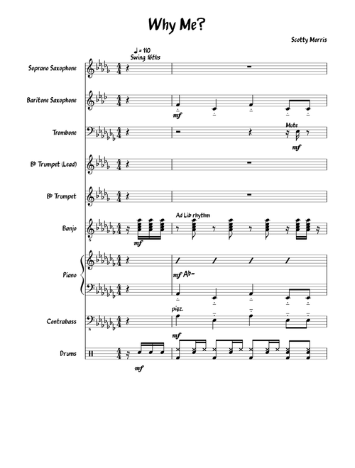 Why Me? - Big Bad Voodoo Daddy (instrumental only)
