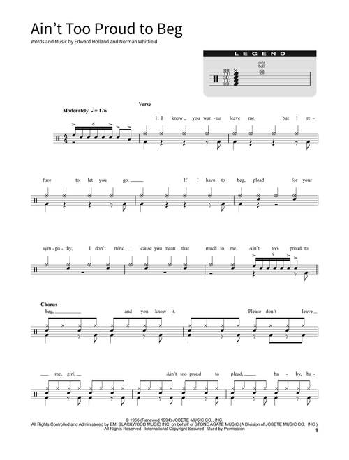 Ain't Too Proud To Beg - The Temptations, The Rolling Stones (School of Rock - Drums)