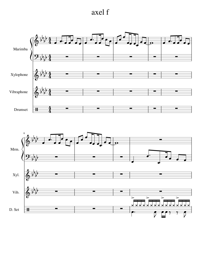 Axel f Harold Faltermeyer piano tutorial