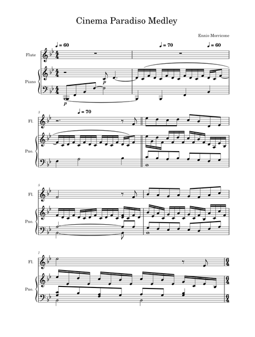 Cinema Paradiso Medley – Ennio Morricone