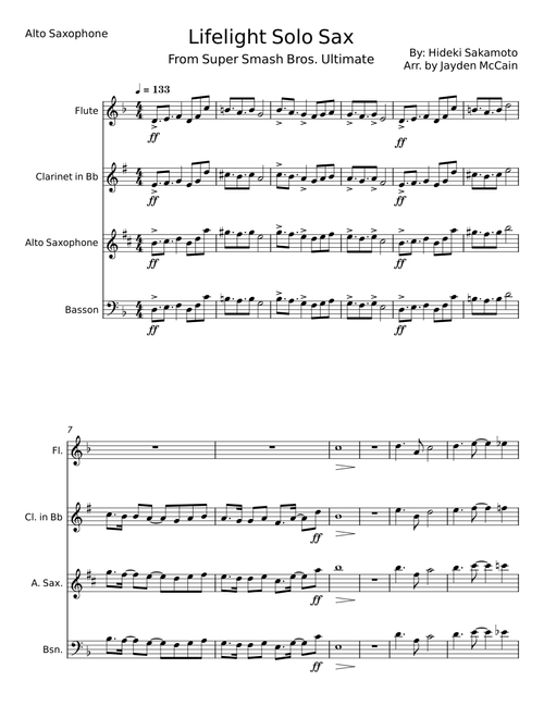 Lifelight Solo Sax – Hideki Sakamoto