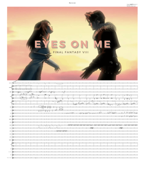 Eyes on me – Nobuo Uematsu 王菲 the theme song of Final Fantasy VIII updated on 24/4/2023