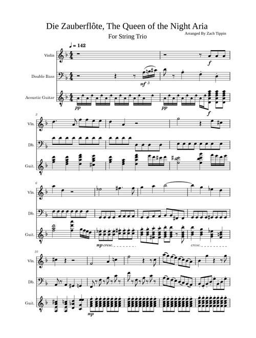 Queen Of The Night Aria – Wolfgang Amadeus Mozart