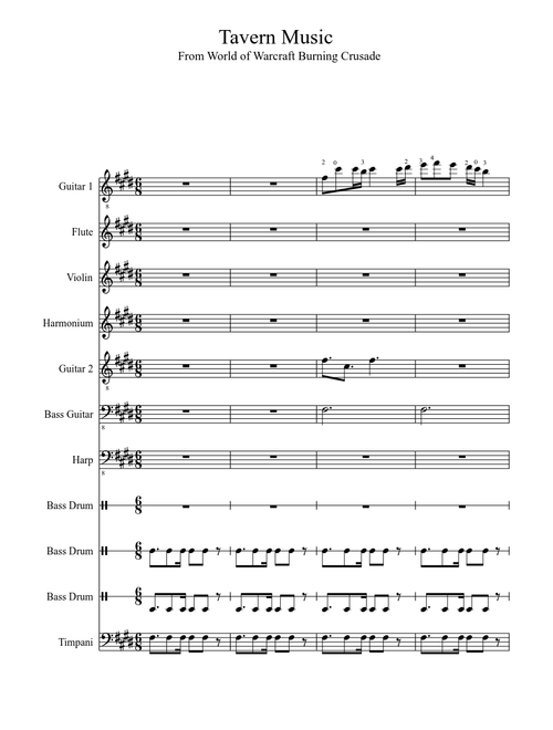 World of Warcraft Tavern Music