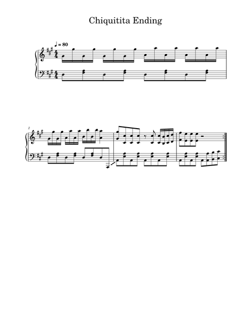Chiquitita – ABBA Ending
