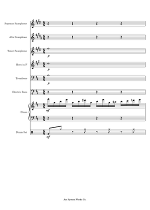 Night Walker – Raito Sheet Music for Piano, Guitar (Mixed Duet ...