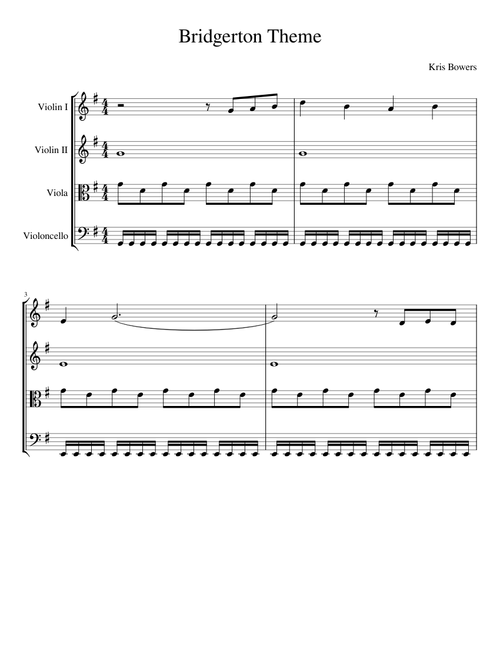 Bridgerton Theme